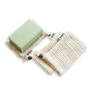 Grocery wholesaling: Soap Saver Bag Natural Hemp & Sisal Exfoliator Drawstring Soap Pouch 3 Pack Zero Plastic