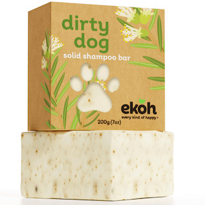 Natural Dog Shampoo Bar, Original Formulation, Nourishing, Plastic-Free, Cruelty…