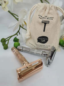 SustainaBLAH - Stainless Steel Safety Razors