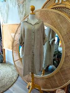 Linen Jacket Dress