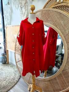 Linen Jacket Dress