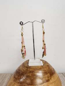 Bead Line Earring