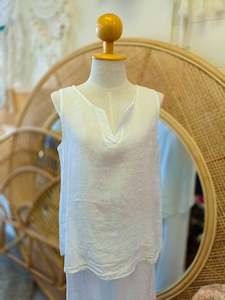 Linen Singlet