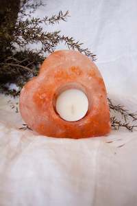 Heart Salt Tealight Holder