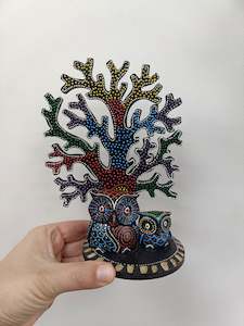 Ornamental: Mama and Baby Owl Tree