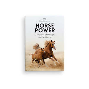 Affirmation Gifts: Quote Box - Horse Power