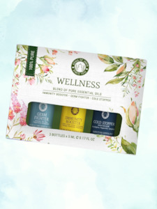 Wellness 3 Pack Essential Oil Blend.