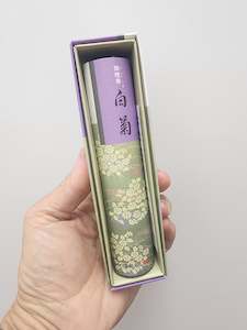 White Chrysantheum Japanese Incense