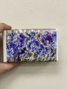 Hidden Blue Wren & Agapanthus - Huxter Soap