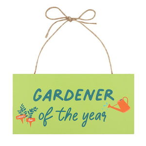 Gardner Of The Year Plaque Lime