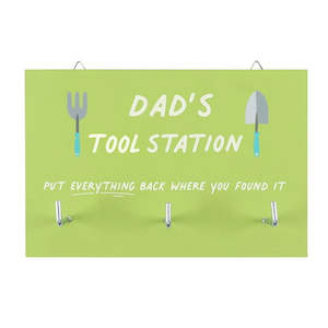 Garden: Dads Tool Station Plaque