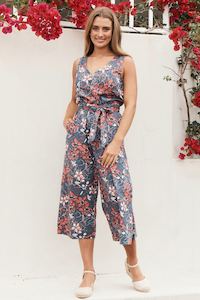 Ava Jumpsuit - Frangipani