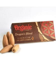 Organic Goodness: Organic Backflow Cones - Dragons Blood