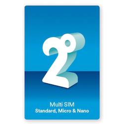 2 Degrees Prepay Simcard