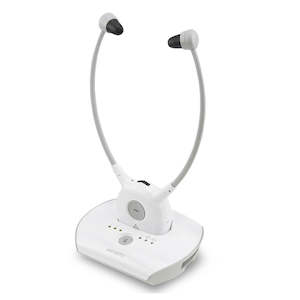 Wireless TV Listener with In Ear Headset suitable for non hearing aid users