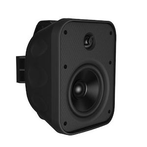 Lumi Outdoor/Indoor Wall Mount Speaker Black or White DYNOWM-5B-5W Electrical Di…