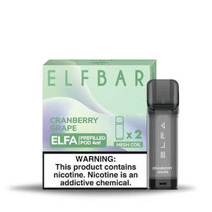 Elfbar Elfa Prefilled Replacement Pods (Pack of 2)