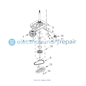 Maytag #10815027 Actuator, Shifter | Washer Replacement Part