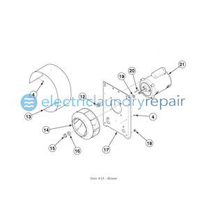 Huebsch #414704 Thermistor | Dryer Replacement Part