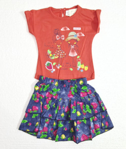 Baby Girl Skirt Set