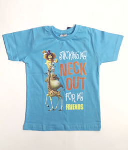 Infant clothing: Kids T-Shirt with Neck Out Print