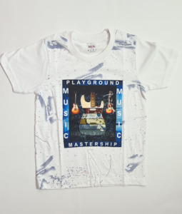 Kids T-Shirt with Music Playground Print