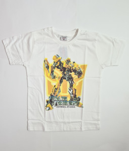 Kids T-Shirt with Transformers Print