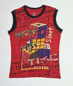 The Rubik's Cube Sleeveless Tee