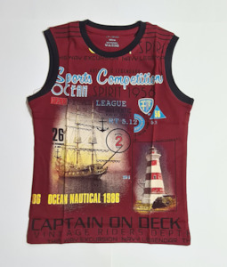 Ocean Captain Sleeveless Tee