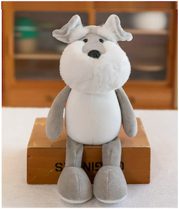 Plush Toy - Sammie the Schnauzer