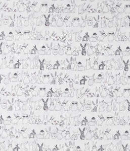 Bunnies in a Row Bib