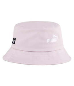 Girl's Puma ESS No 1 Logo Bucket Hat - Grape Mist