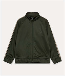 Boy's Zip Jacket - Dark Green