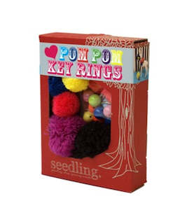 Create Your Own Pom Pom Key Rings