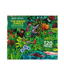 Toys Books: The Magic Jungle - Book + Jigsaw