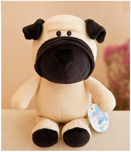 Toys Books: Plush Toy - Dennis the Dog