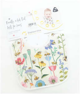 Junior Bibs: Garden Bees - Junior Bib