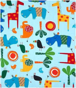 Animal Collage Bib (Drop-Me-Not)