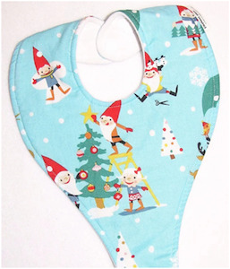 Drop Me Not Bibs: Elves Bib (Drop-Me-Not)