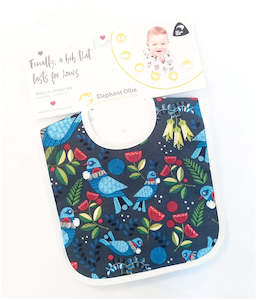 Kiwiana Bibs: Forest Song Bib