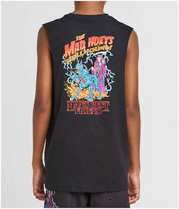 Mad Hueys Hellhound Youth Muscle Tee - Black