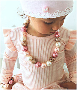 Clothing Sets: Girl's Goldie Necklace