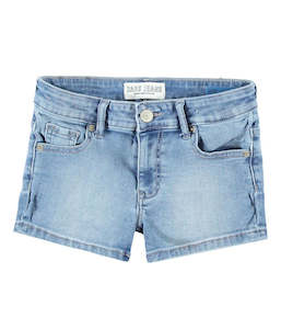 Girl's Cotton Denim Noalin Shorts - Super Bleached