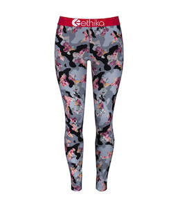 Ethika Girl's Concrete Rose Leggings