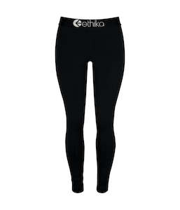 Ethika Girl's Midnight Black Leggings