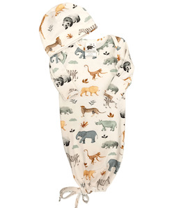 Sleepsack Set - Zoo Animals