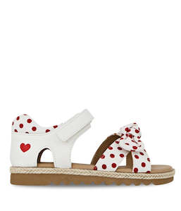 Footwear: Girl's Dotty Minnie Sandals