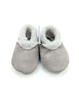 Footwear: NZ Made Lambskin Booties - Mink