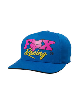 Hats Caps: Fox Youth CASTR Flexfit Hat (Royal Blue) OS