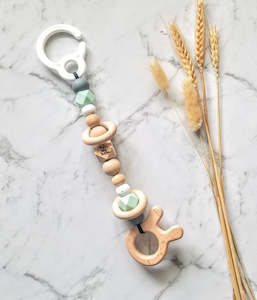 Teethers: NZ Made Play-gym Charms (mint)